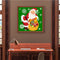 Paint By Numbers Kit DIY Christmas Santa Colouring Oil Picture Ornament