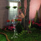 LED Solar Kettle Light Hollow Water Can Fairy String Lamp Garden Decor (B) Newly
