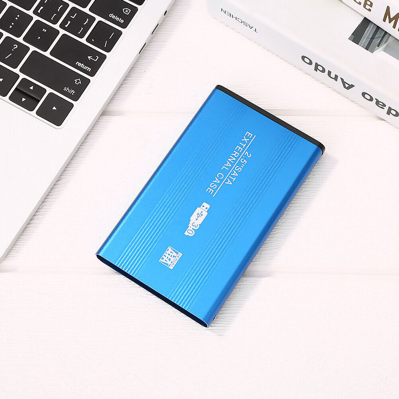 Aluminum Alloy 2.5"" External HDD SSD Box USB SATA3.0 Hard Drive Disk 6GB
