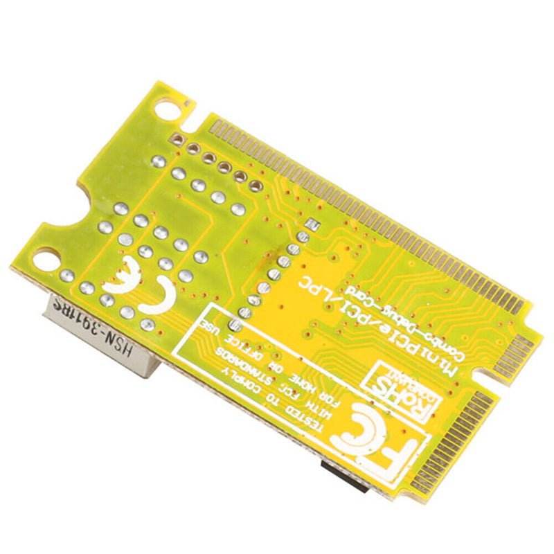 3IN1 Mini PCI PCI-E LPC PC Analyzer Tester Notebook Combo Debug Card Newly