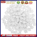 100pcs Five-Pointed Star Stamp Paint Wax Envelope Card Sealing Wax(White)