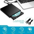 USB External Drive DVD CD RW Disc Burner Combo Reader 07/08/10 Windows G4Y1