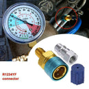 Car Air Conditioning AC Refrigerant Adapter Connector Coupler W5A0 A9K3 D7K0