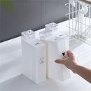 White Laundry Detergent Bottle Shampoo Dispenser Empty Shower Gel Bottles
