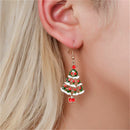 Jewelry Jewellery Charm Christmas Tree Earrings Eardrop Earring Maw Ear Stud