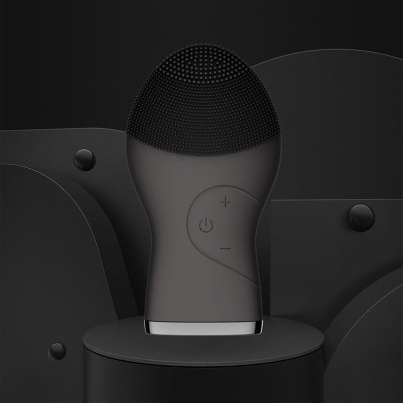 Ultrasonic Silicone Electric Facial Cleansing Brush Sonic Face Cleanser Massager