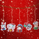 Double-side 5D Diamond Painting DIY Hanging Christmas Trees Pendant (GP007)