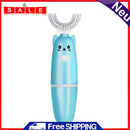 Electronic Automatic U-Shaped Kid Toothbrush Child Teeth Protect Cleaning Brush