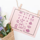 Silicone Seal Cutting Dies Handmade Mould Paper Card Ornaments for Scrapbook