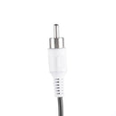 4P Aviation Head Female Plug to 2RCA Male DC Male Extension Adapter Cable