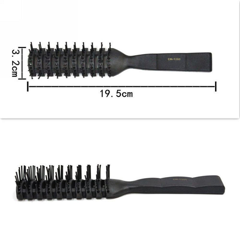 Detangling Curl Hair Brush Salon Styling Tool Hairdressing Wide Tooth Comb