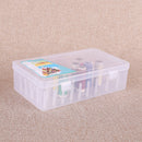 Sewing Thread Sorting Storage Boxes 42 Spools Fishing Line Container Holder