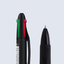 4 colors in 1 Ballpoint Pen Writing Student Mark Pens Office School  Stati hot.