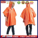 Emergency Raincoat Poncho Thermal Rainwear Blankets Survival Camping Equipment