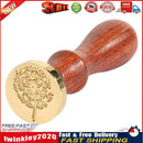 Wax Seal Stamp Plant Printed Fire Painting Stamping DIY Envelopes (C121) Newly