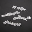 4pcs Scrapbook DIY Album Card Paper Card Maker Metal Die Cutting Newly