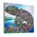 5D DIY Special Shaped Diamond Painting Cross Stitch Kit (D1021 Animal) Newly