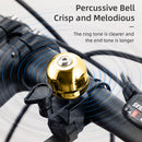 Portable Bicycle Scooter Retro Bell Ring Road Bike Handlebar Horn (Golden) Newly
