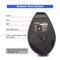 ZELOTES F-35A Wireless Vertical Mouse 2400DPI Optical Mice for Home Office Gamer