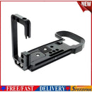Quick Release L Plate for Canon EOS R5 R6 Camera Hand Grip Holder (Black)