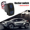 LED Blue INTERIOR LIGHT Rocker Switch with Wires 5-Pin 12V 20 Amp Universal Car