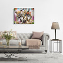 Hand Painted Picture DIY Dog Cat Home Painting By Numbers Art Craft Decor