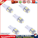 5 X T10 5050 5SMD Instrument Lights License Plate Lights Car Lights Newly
