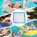 Polyester Water Floating Chair & Blue Swimming Equipment Square Sling Bed Newly
