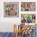 5D Diamond Flower Grass Partial Special Drill Rhinestone Painting (YXC052) Newly