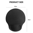 Laptop Soft Ergonomic SBR Non Slip Mouse Pad Wrist Support Mice Mat Wrist Rest