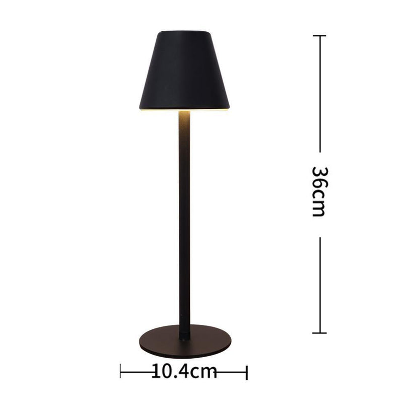 Modern LED Desk Lamp Bar Rechargeable Touch Living Room Reading Light (D)