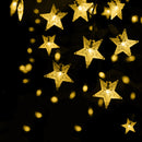 Solar Star String Lights Outdoor Fairy Garland Lamp Festival Decor (20LED) Newly