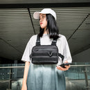 Unisex Streetwear Vest Chest Bag Oxford Cloth Waistcoat Hip Hop Shoulder Pouc