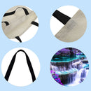 Landscape painting Printed Shoulder Shopping Bag Casual Large Tote Handbag