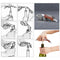 Portable Stainless Steel Wine Bottle Opener Wooden Handle Screw Corkscrew