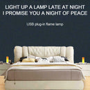 LED USB Flame Lamps Computer Mobile Power Charging Mini Portable Lights