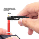Bike Valve Core Tool Double Head Presta American Valve Core Wrench (Black)