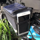 Bike Handlebar Bag with Reflective Strip Road Bicycle Front Rack Organizer Bags