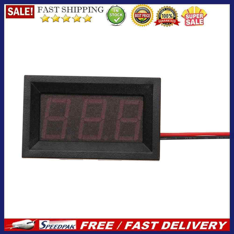 0.56inch LED Display DC 4.5-30V Two-wire Digital Voltmeter(Blue)