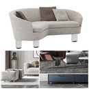 Furniture Table Legs Aluminum Alloy Sofa Foot Cupboard Cabinet Feet (60mm) Newly