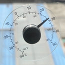 Waterproof Thermometer Temperature Meter for Outdoor Window Garden Greenhouse