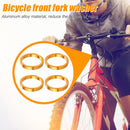 4pcs Bicycle Front Fork Washer MTB Bike Aluminum Headset Spacers Gasket Ring