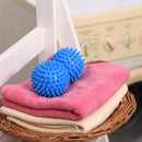 2pcs 6.5cm Laundry Ball PVC Reusable Fabric Softener Home Clothes Dryer Ball