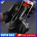 Electric Heating Glove PU Leather Winter Heated Gloves Windproof for Cycling Ski