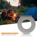 Outdoor Camping Survival Magnesium Flint Scraper Stone Fire Starter Lighter Tool