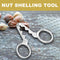 Alloy Melon Seed Opener Clamp Pliers Nutcracker Walnut Sheller Sunflower Tongs