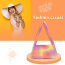 Animal Underarm Bag Women Mini Plush Shoulder Handbags Purse (15 Tie Dye)