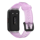 Watch Strap for HUAWEI HONOR Band 6 TPU Wristband Replacement Belt (Purple)