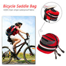 Bicycle Bag Outdoor Bike Storage Pouch Waterproof Saddle Accessories (Red) Newly