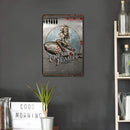 Cherry Bomber Metal Sign Plate Wall Posters Home Art Wall Painting Decoration